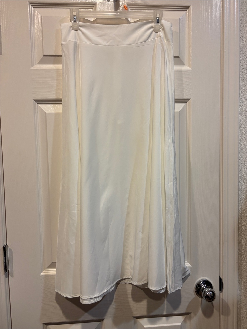 SHEIN Cream A-Line Maxi Skirt